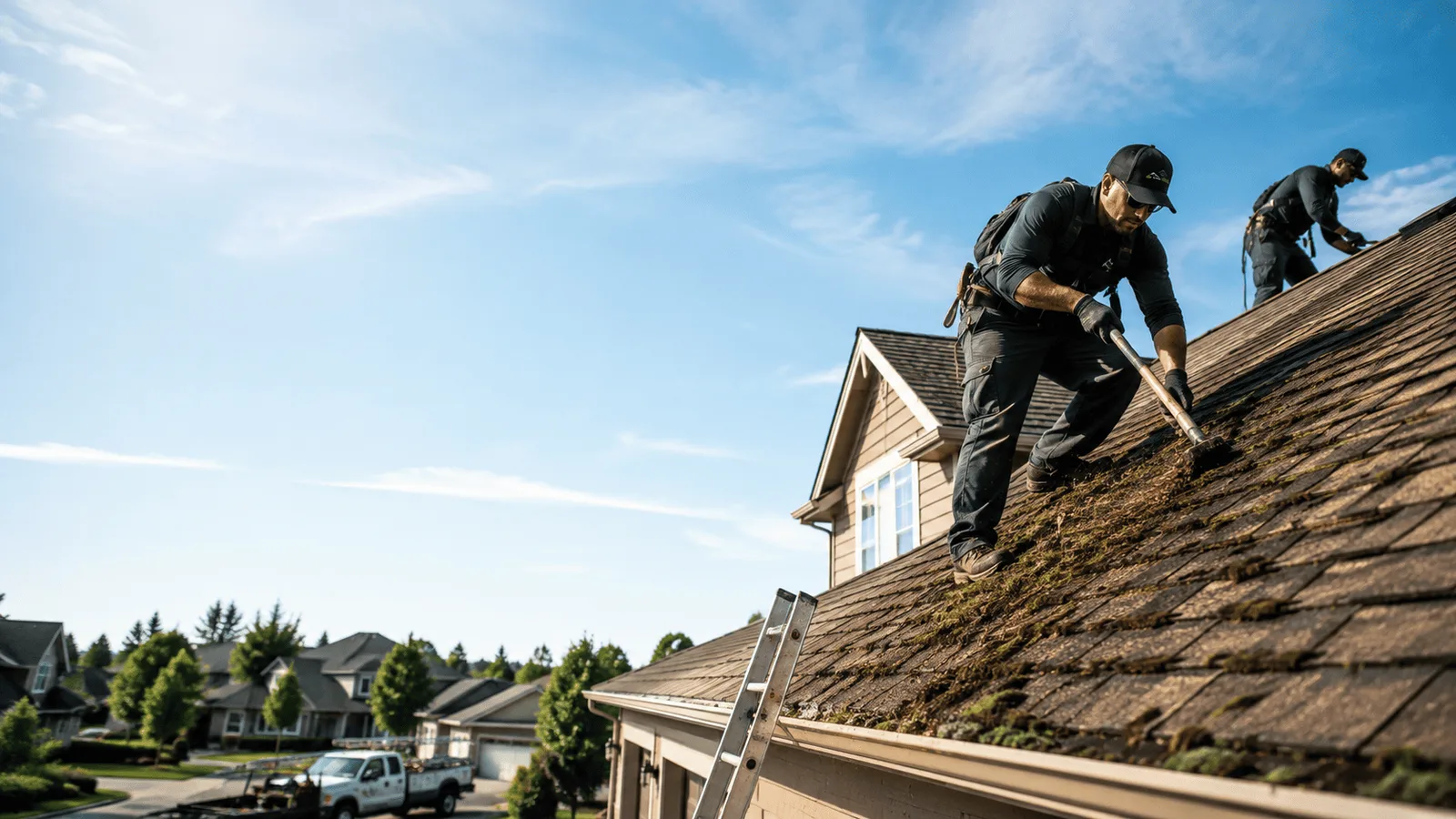 Roof Moss Removal in Accident, MD near me